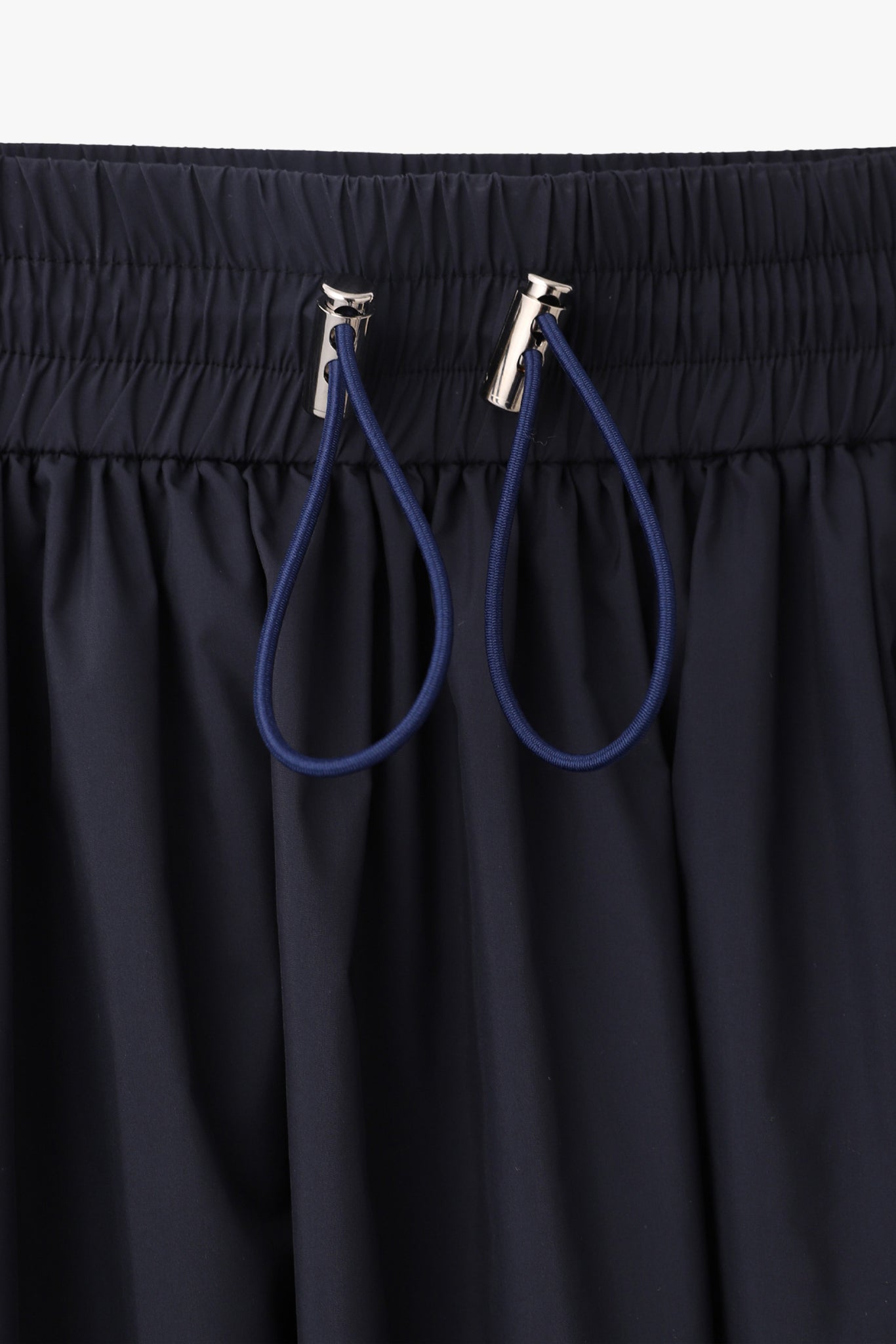 GATHER MAXI LENGTH SKIRT(LIMONTA)ーNAVY