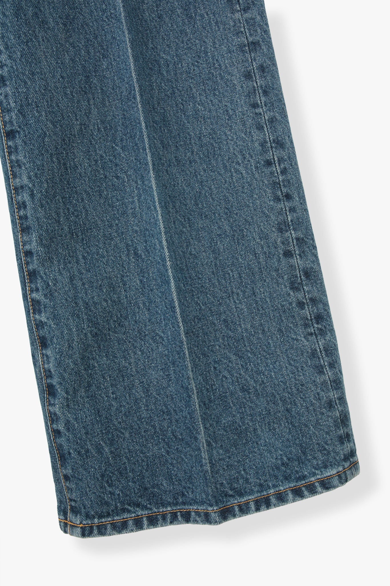 Center Press Jeans(kojima denim)ーBLUE