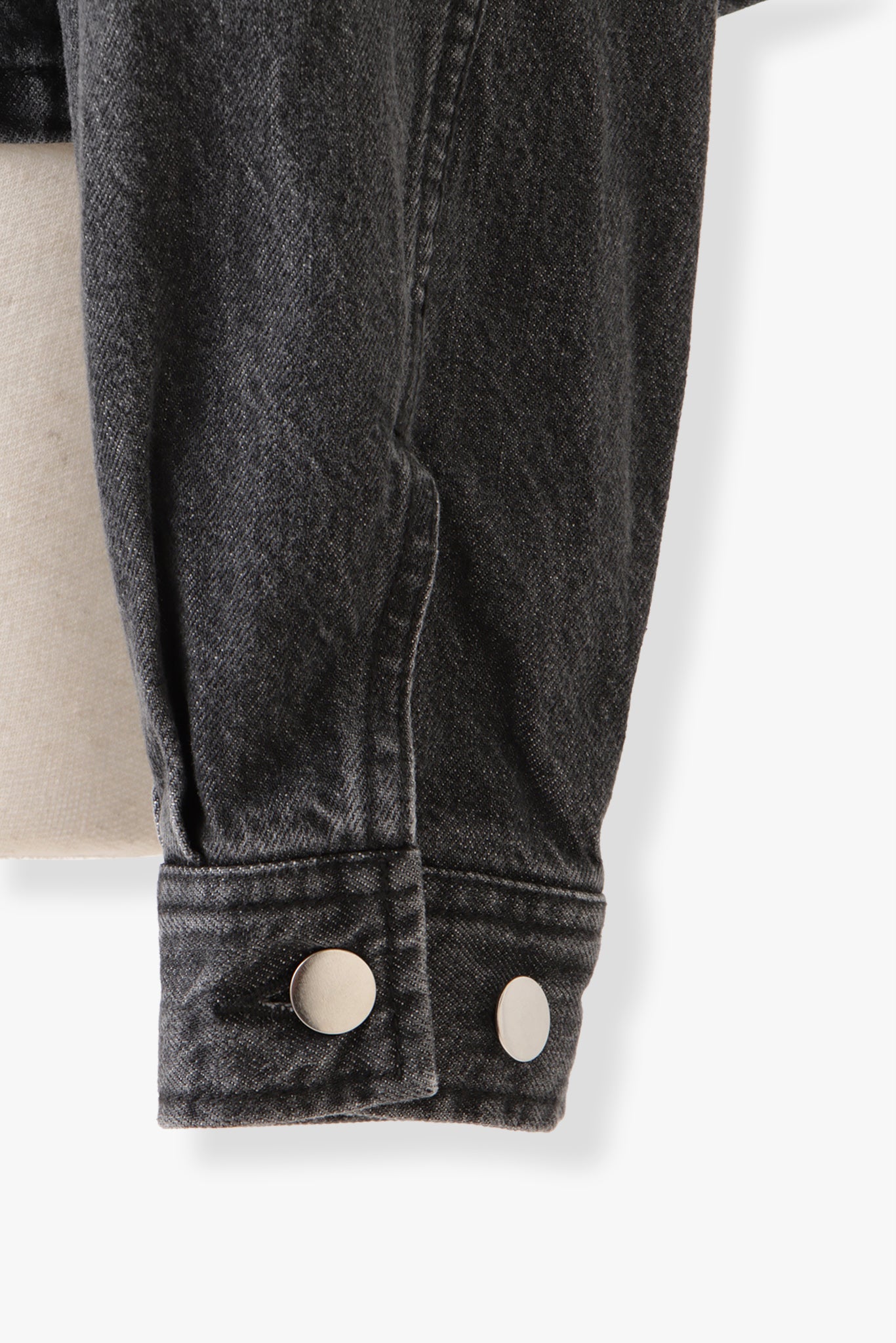 Stand Collar Denim Jaket(kojima denim)ーGRAY