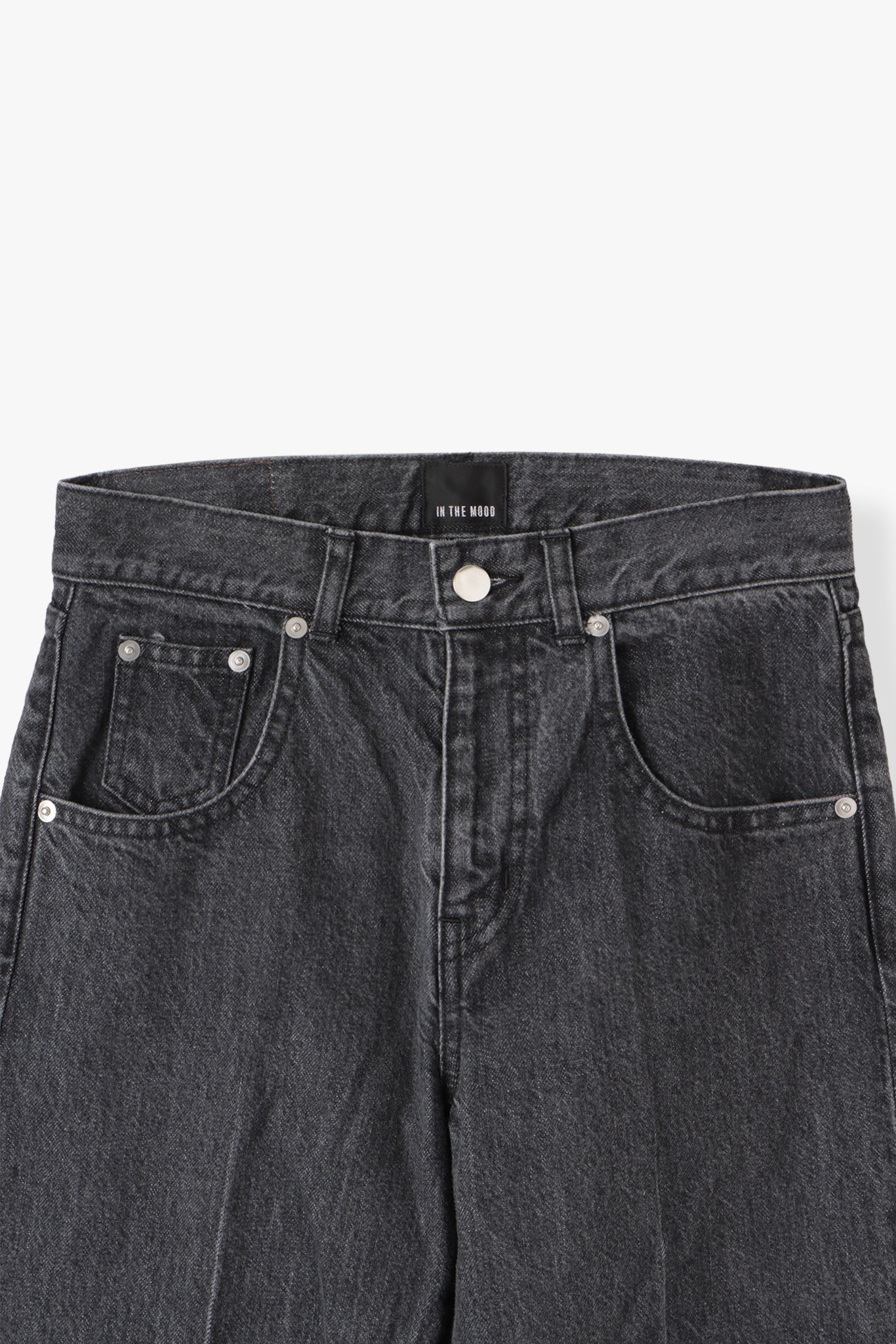 Center Press Jeans(kojima denim)ーGRAY