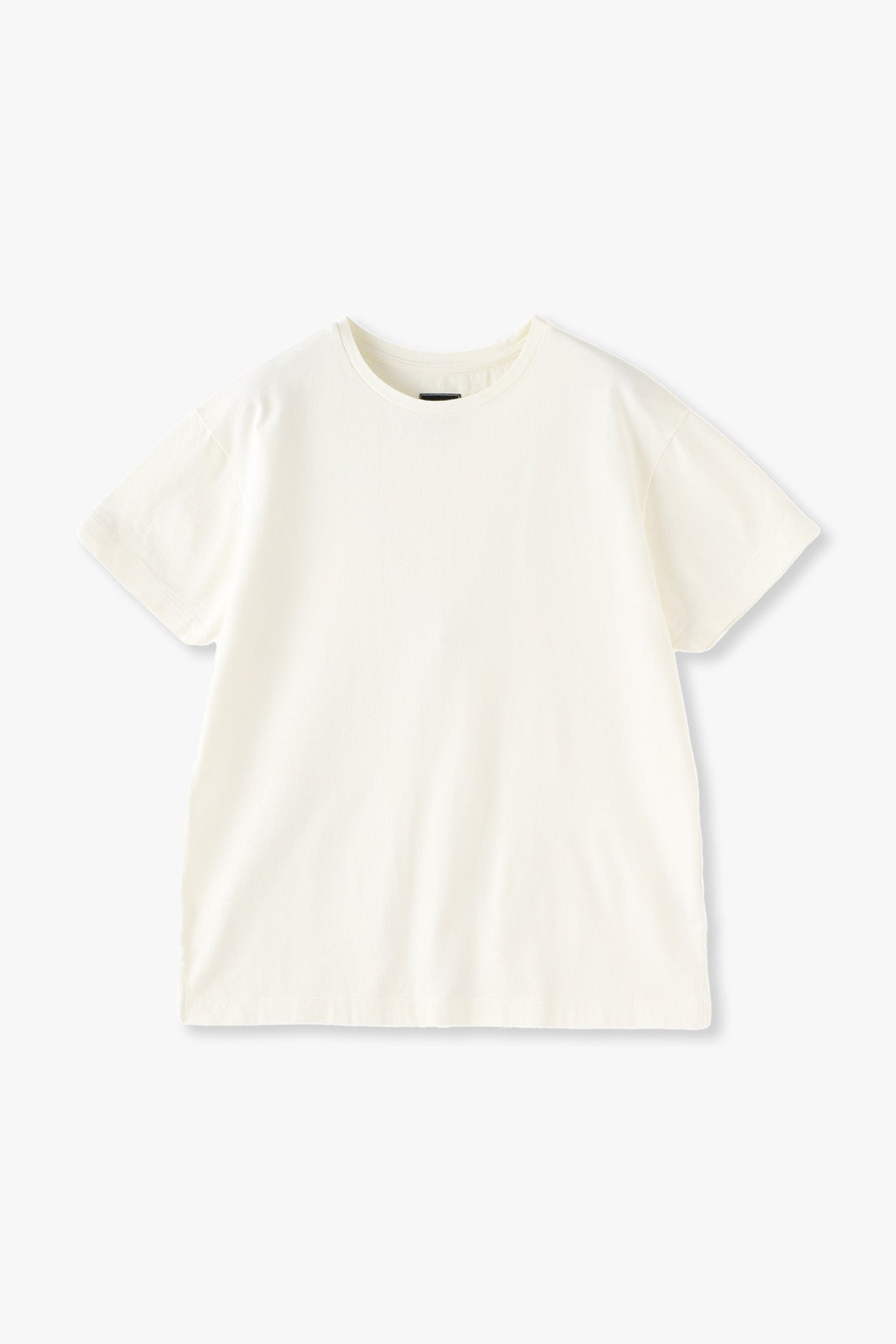 FRESH COMPACT TEE(和歌山カットソー)ーOFF WHITE/WOMEN