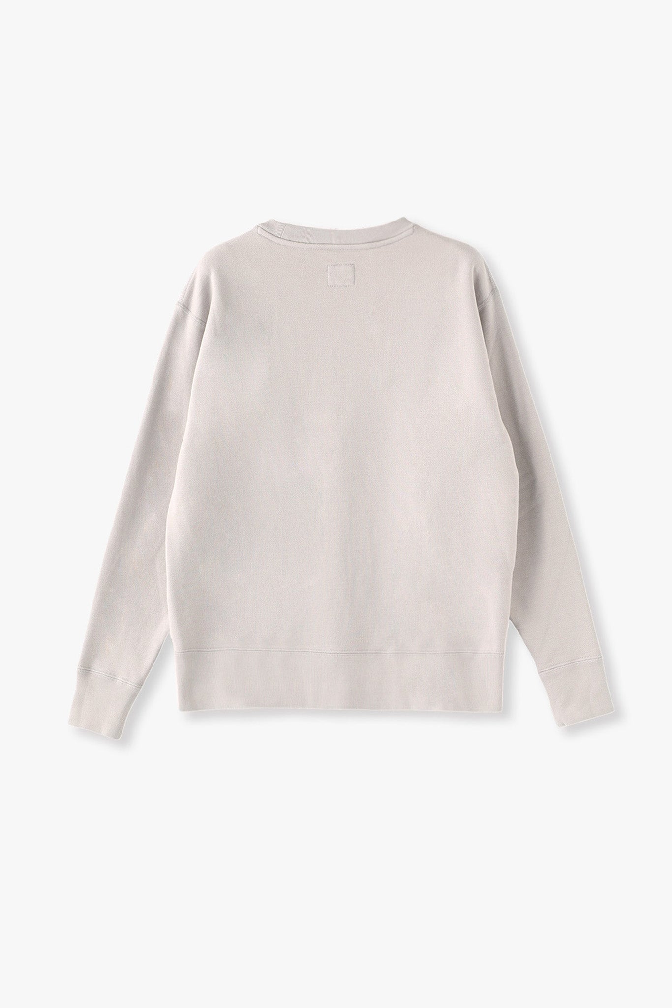 AMERICAN SEA ISLAND COTTON SHORT PULLOVER (和歌山吊り編み)-ASH GRAY