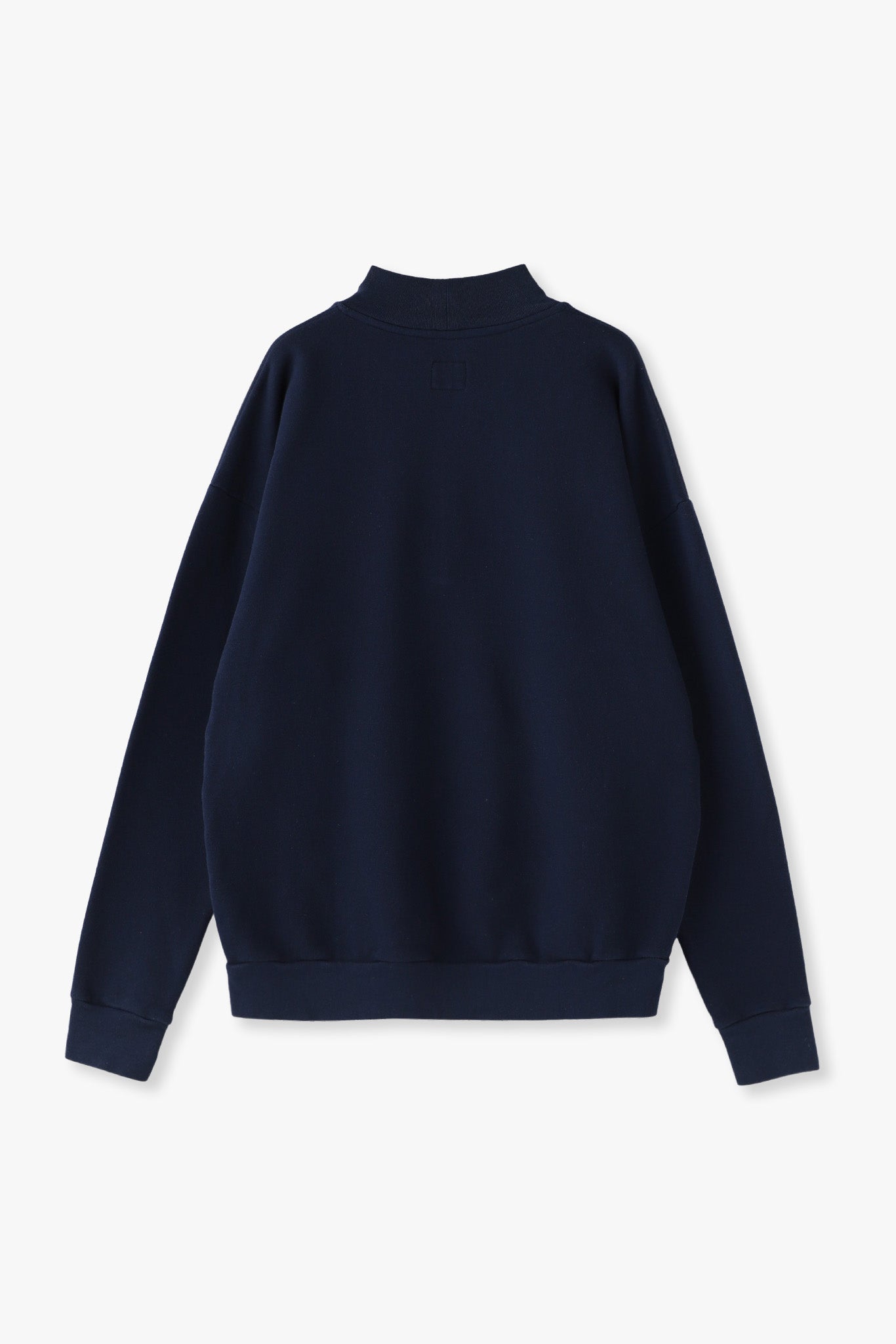 MELT MOCK NECK PULLOVER(和歌山裏毛)ーNAVY