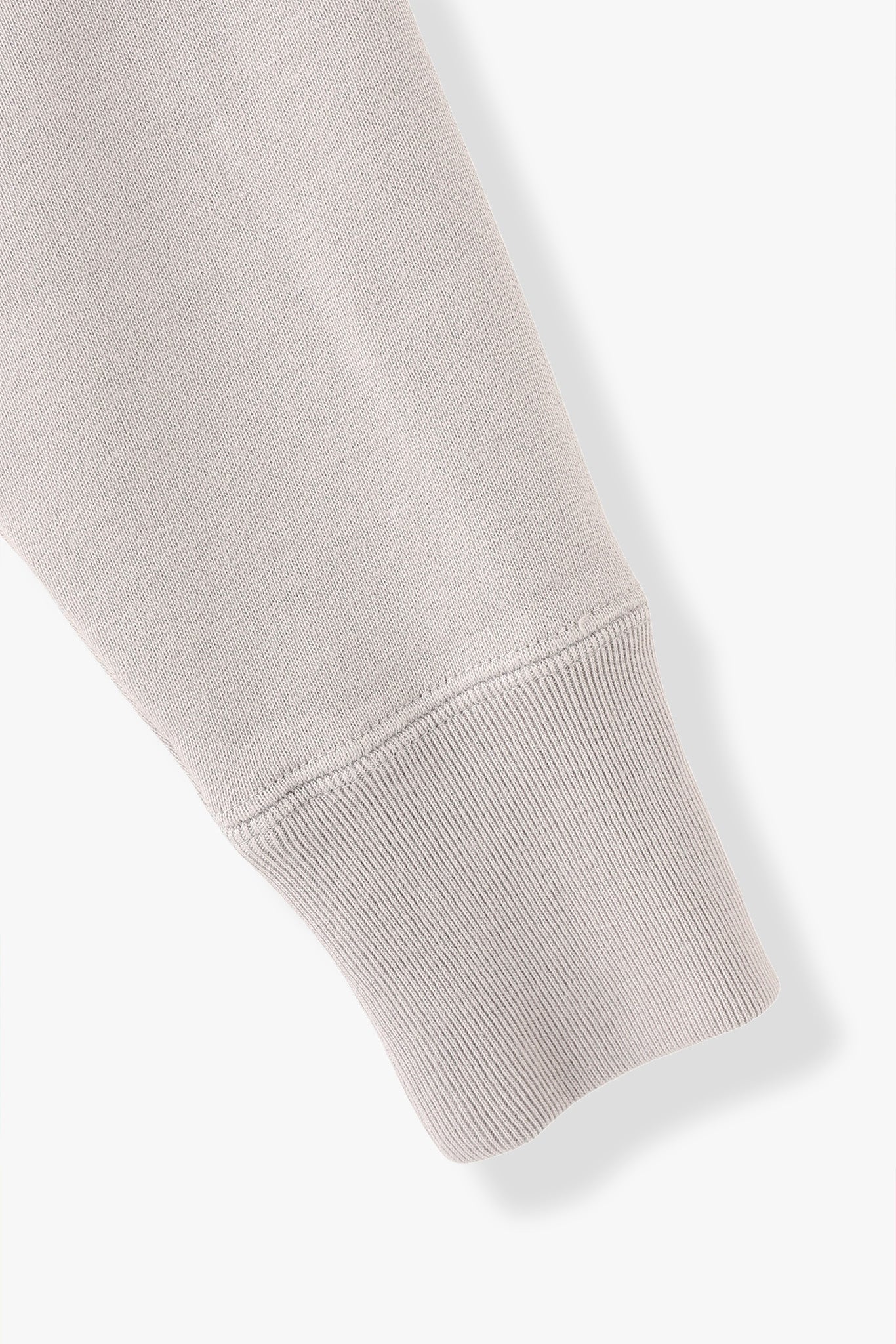 AMERICAN SEA ISLAND COTTON SHORT PULLOVER (和歌山吊り編み)-ASH GRAY