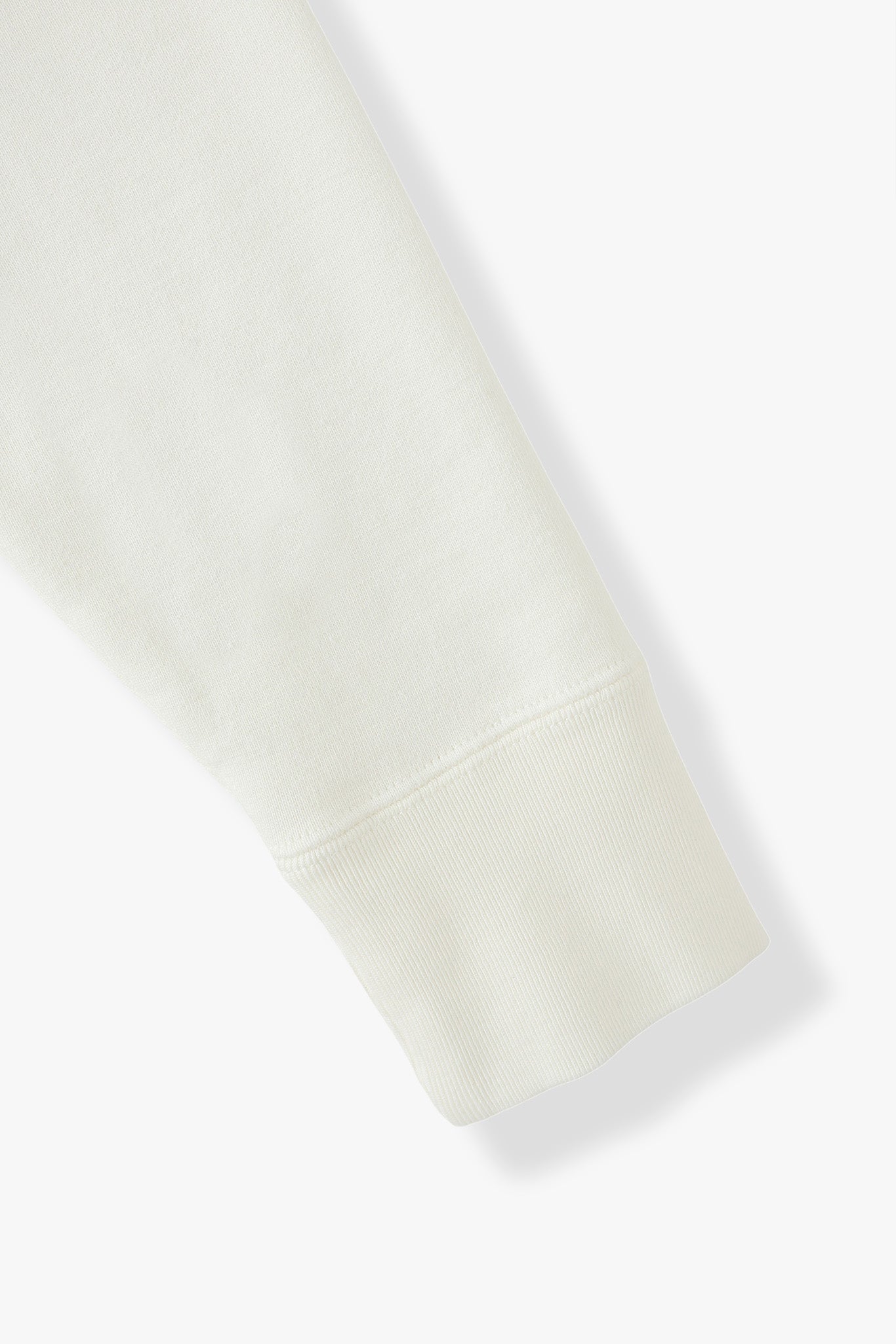 AMERICAN SEA ISLAND COTTON SHORT PULLOVER (和歌山吊り編み)-WHITE