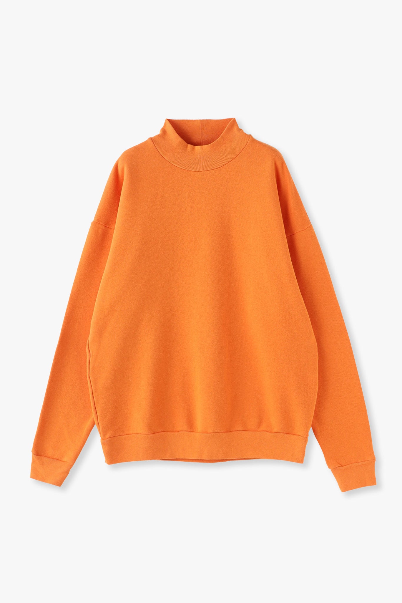 MELT MOCK NECK PULLOVER(和歌山裏毛)ーORANGE