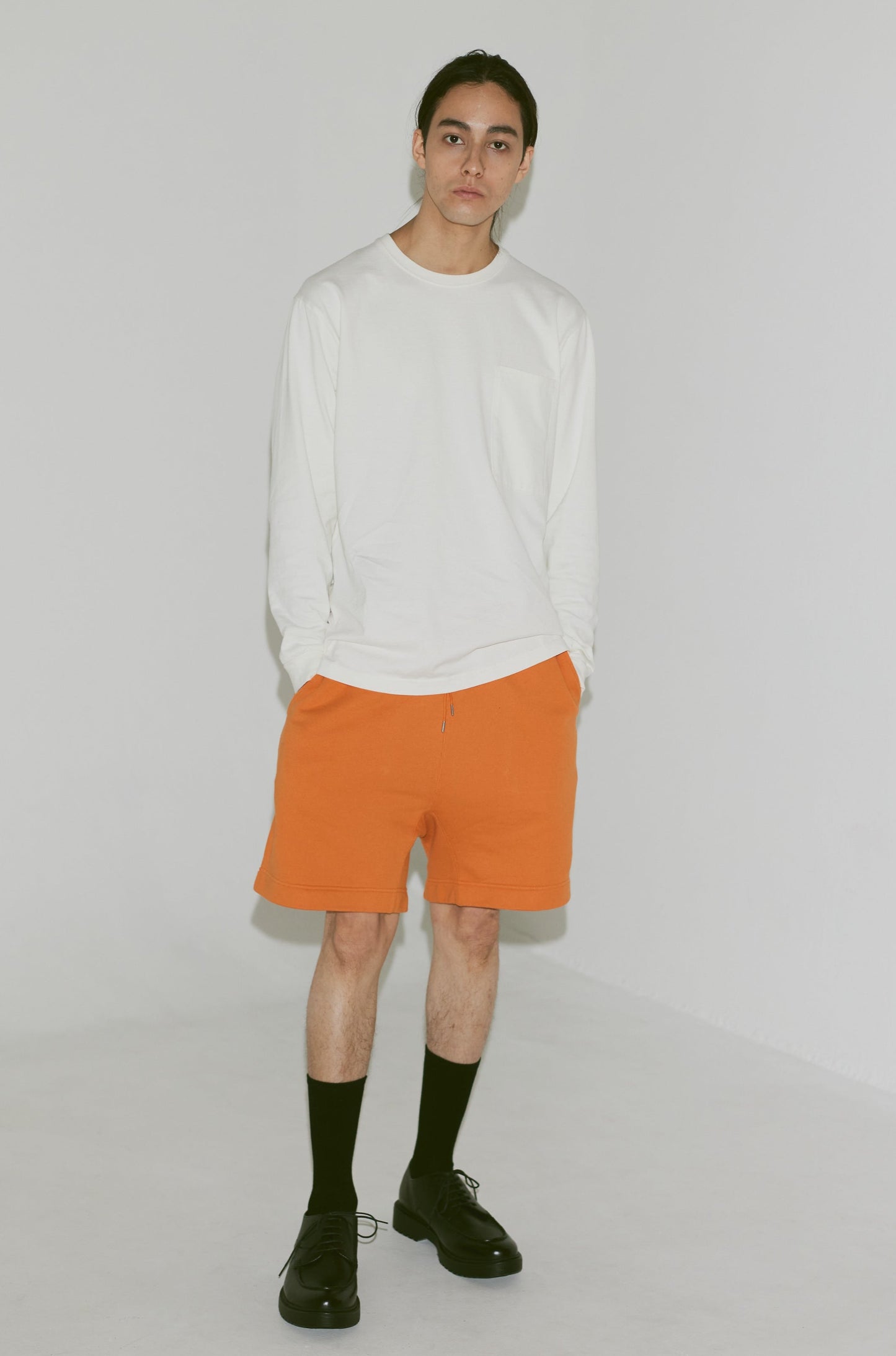MELT HALF PANTS(和歌山裏毛)ーORANGE