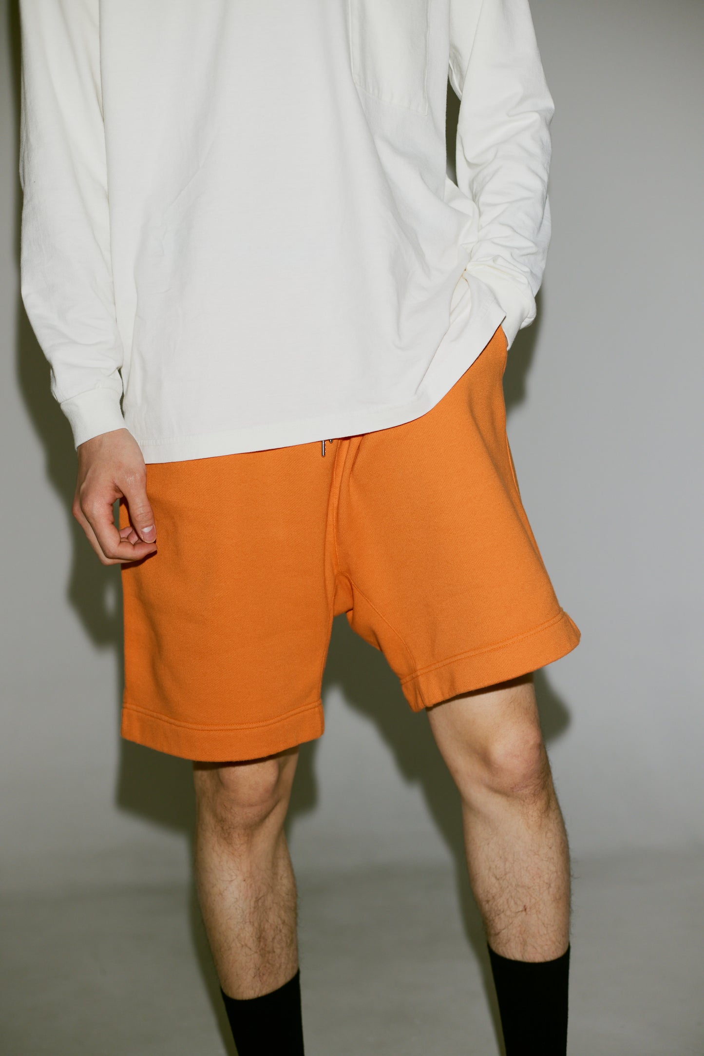 MELT HALF PANTS(和歌山裏毛)ーORANGE