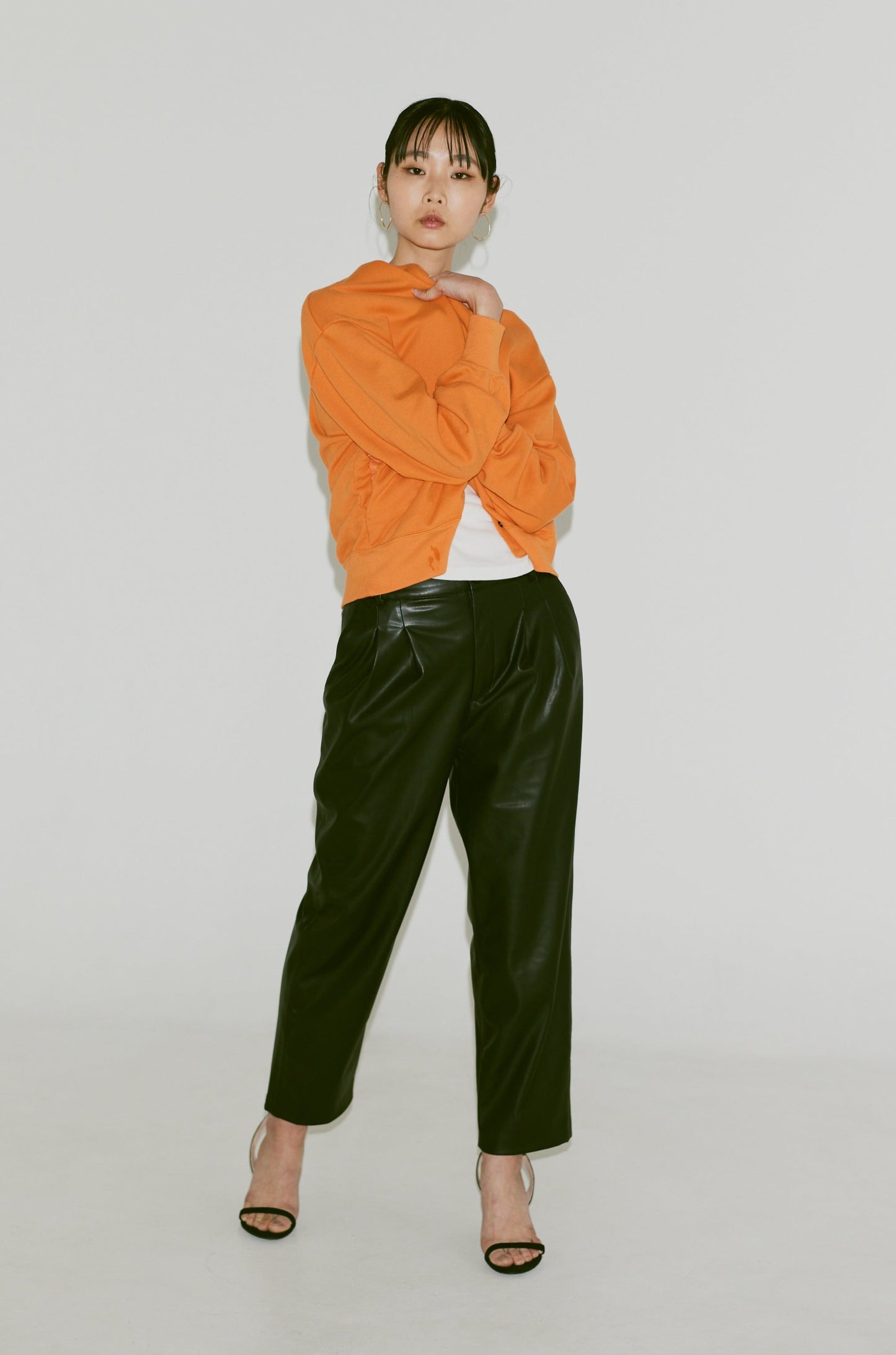 MELT CARDIGAN(和歌山裏毛)ーORANGE