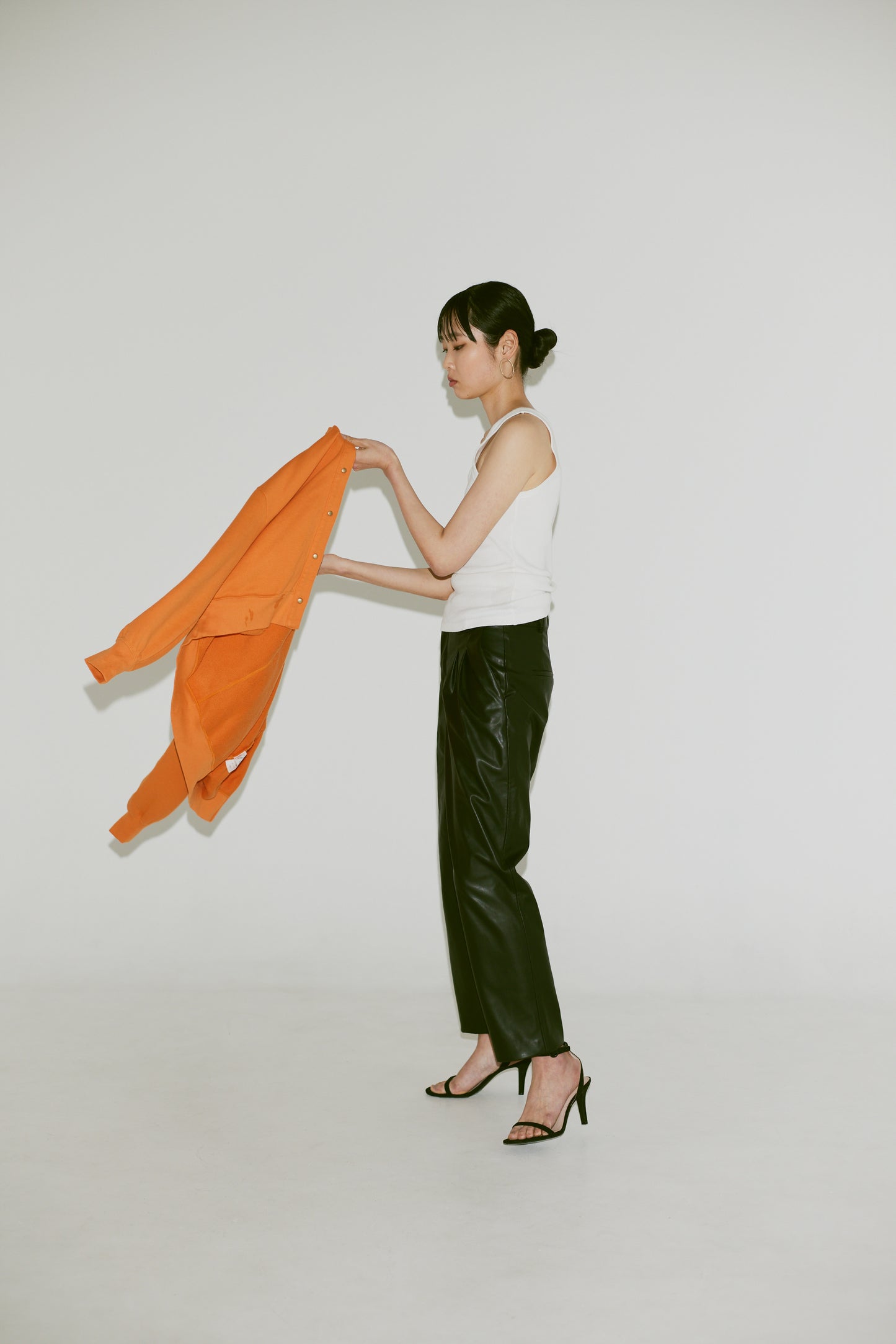 MELT CARDIGAN(和歌山裏毛)ーORANGE