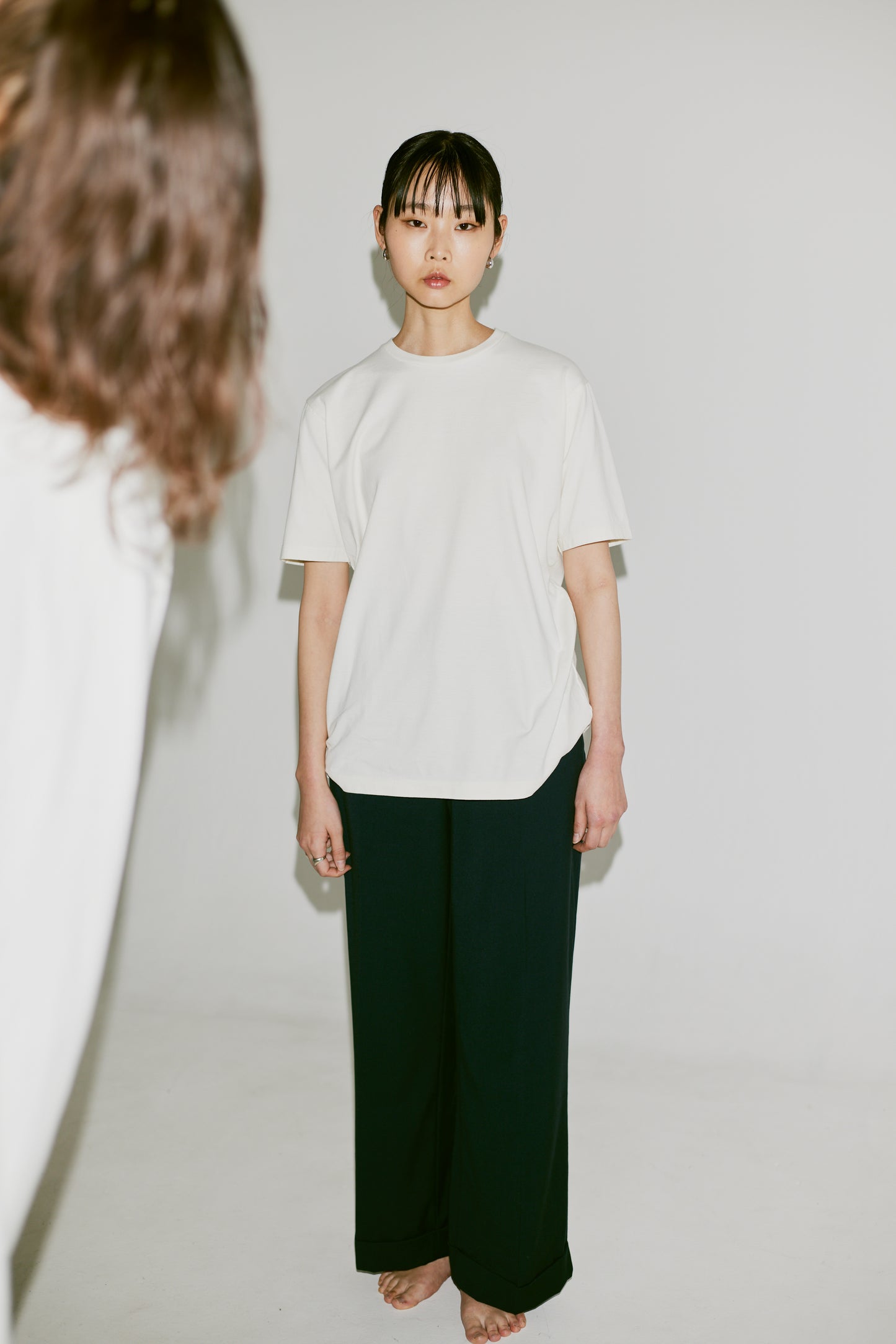 FRESH COMFORT TEE(和歌山カットソー)ーOFF WHITE/UNISEX