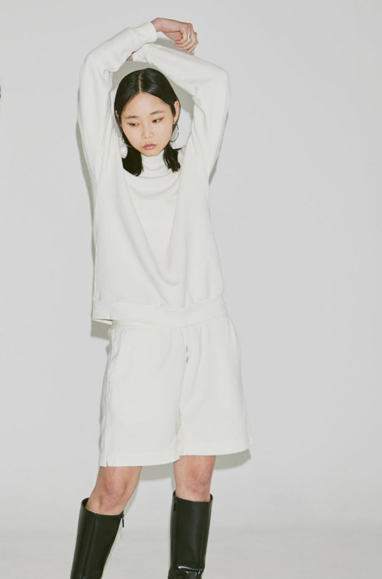 MELT HALF PANTS(和歌山裏毛)ーOFF WHITE