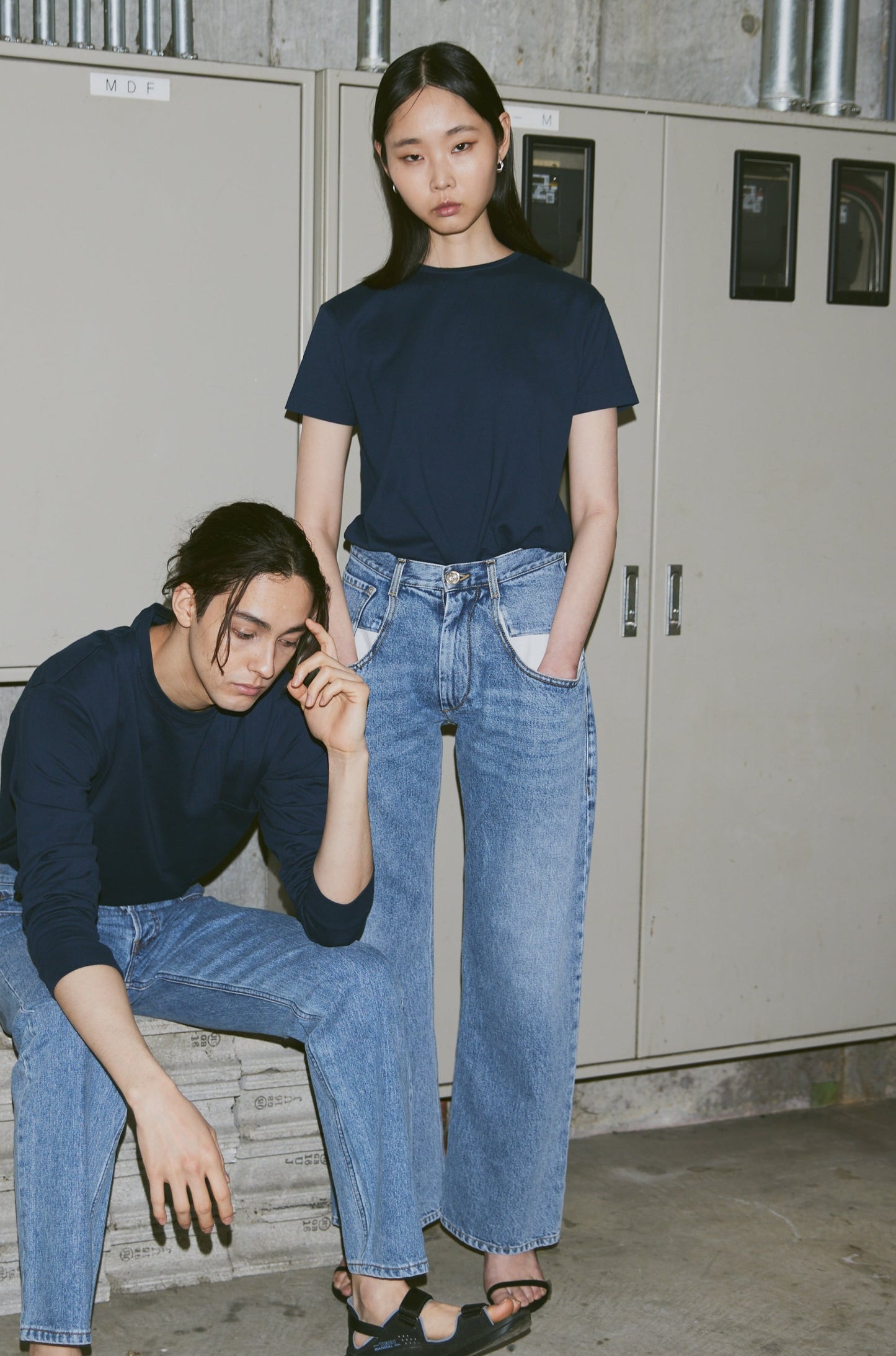 Fresh Compact TeeーNavy(Women)