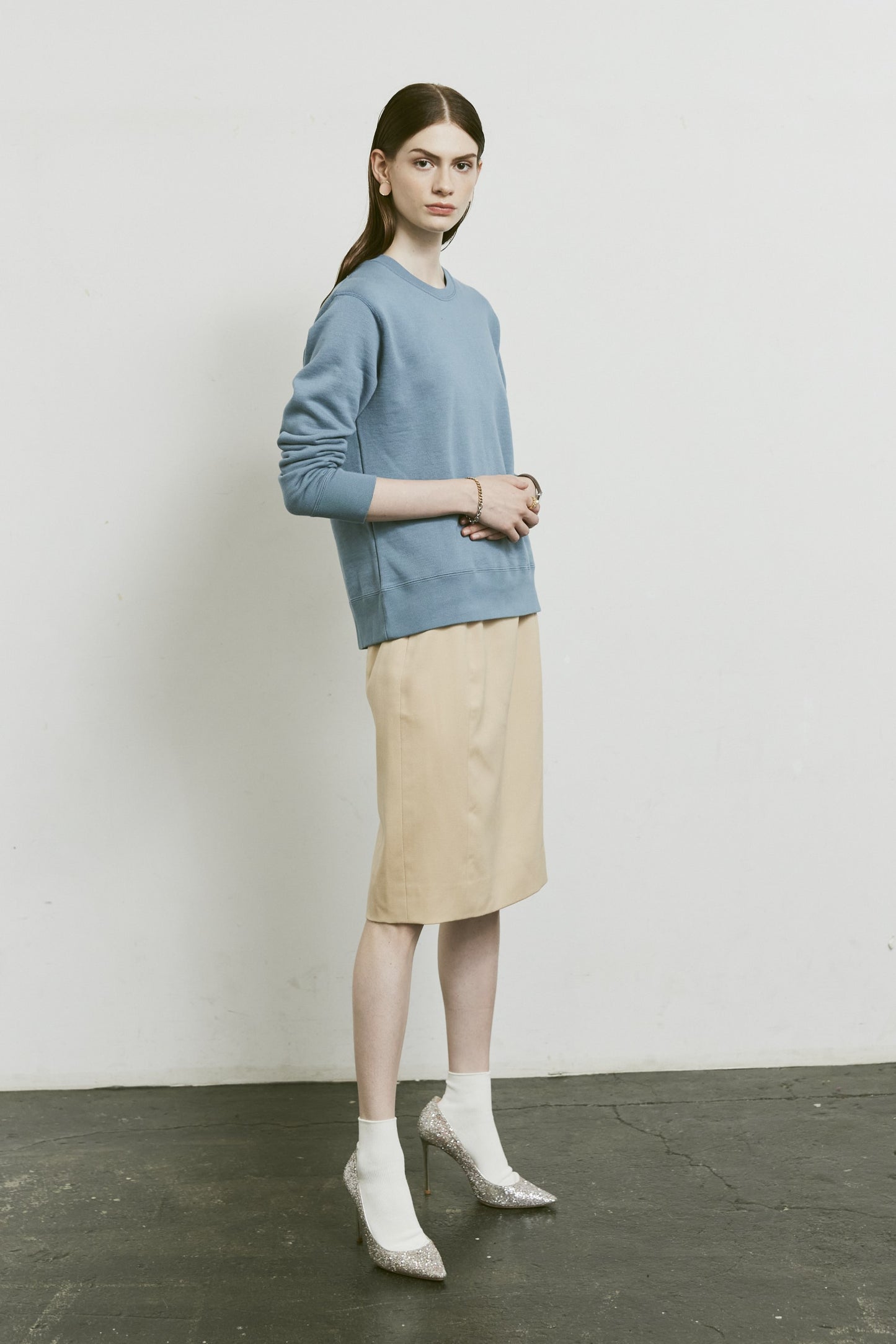 The Best Sweat Knit -Blue (Women)