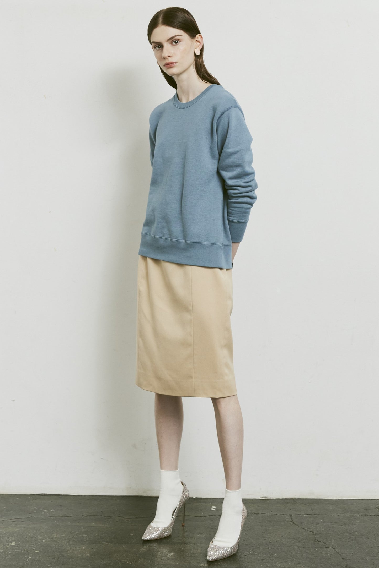 The Best Sweat Knit -Blue (Women)