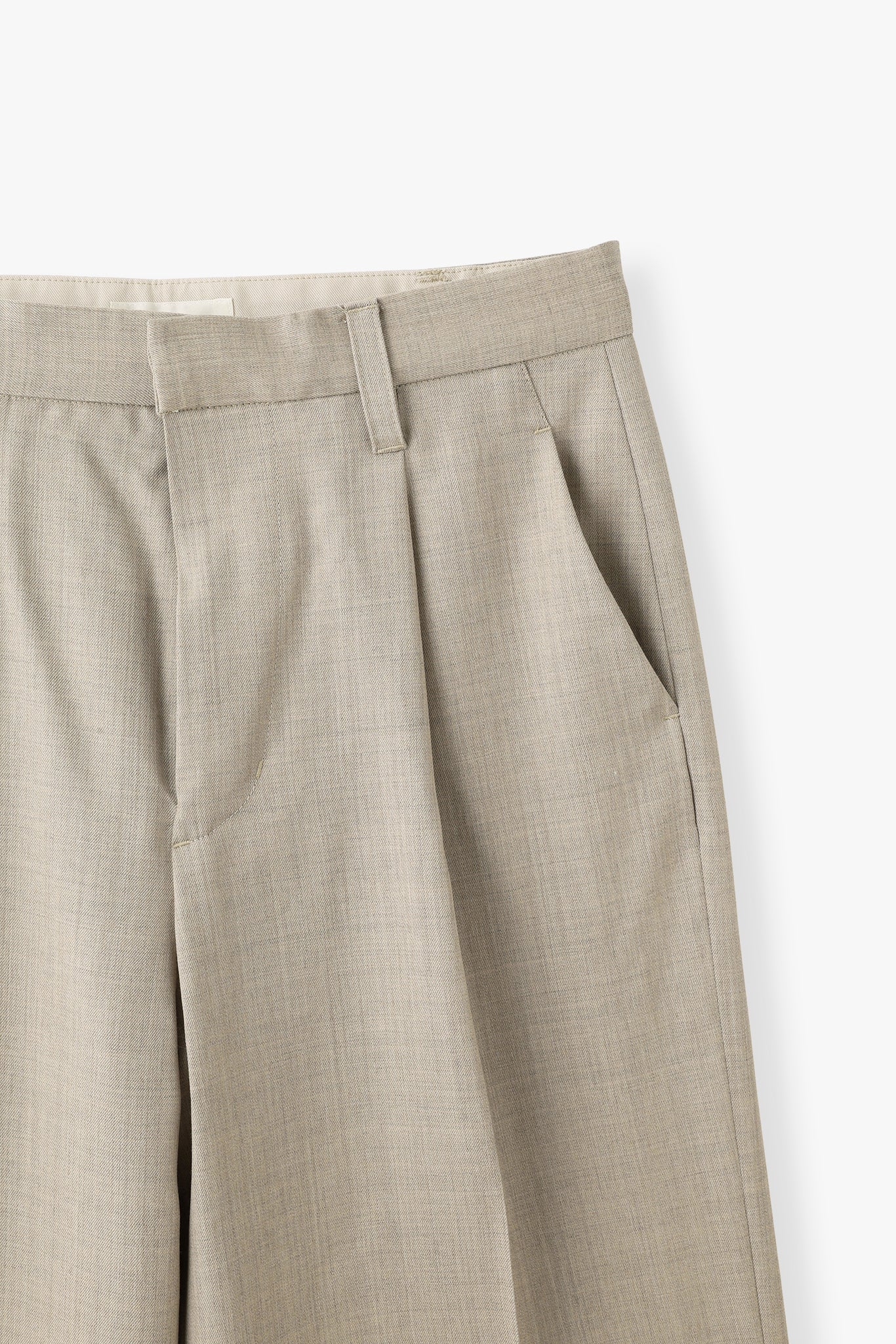 Wool Pants / Beige