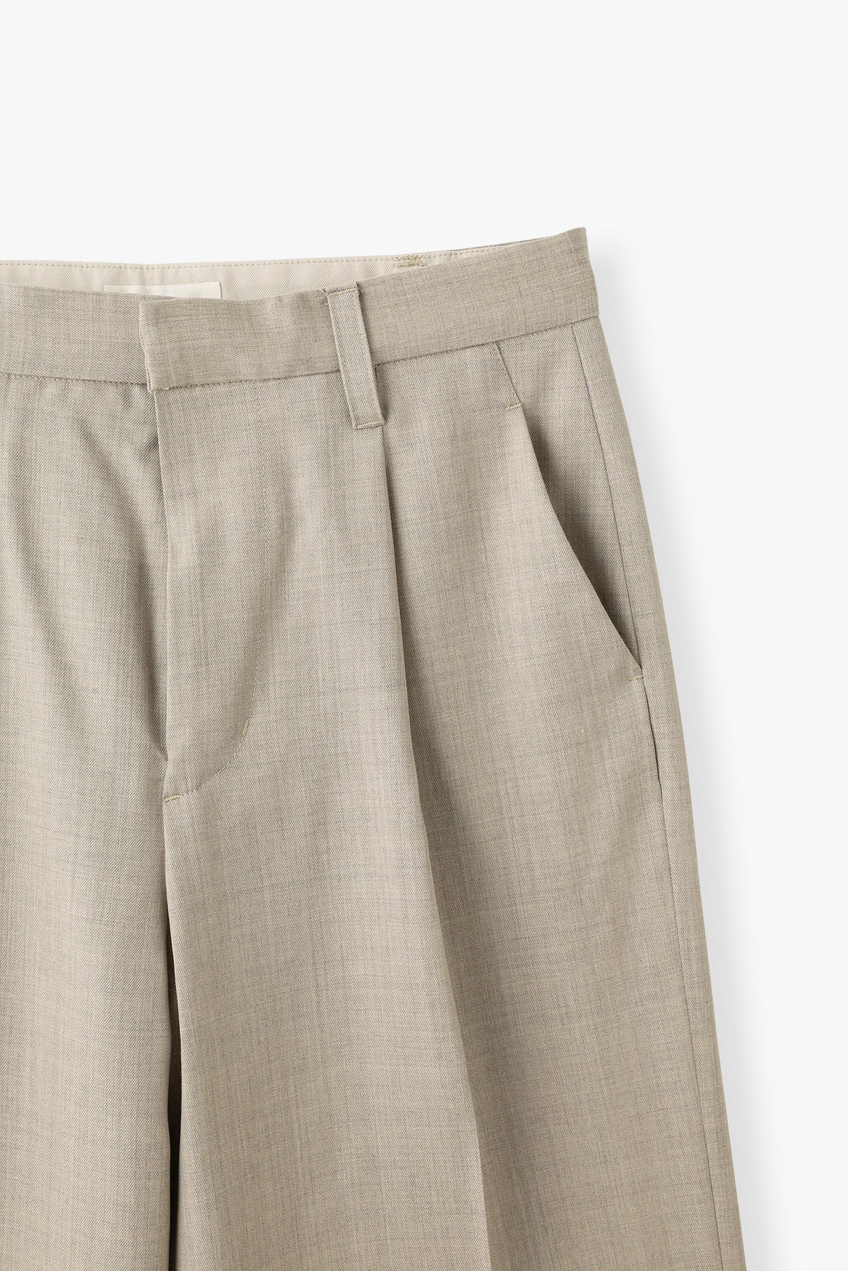 Wool Pants / Beige