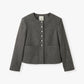 Knep Tweed Shiot Jacket / Dark Gray