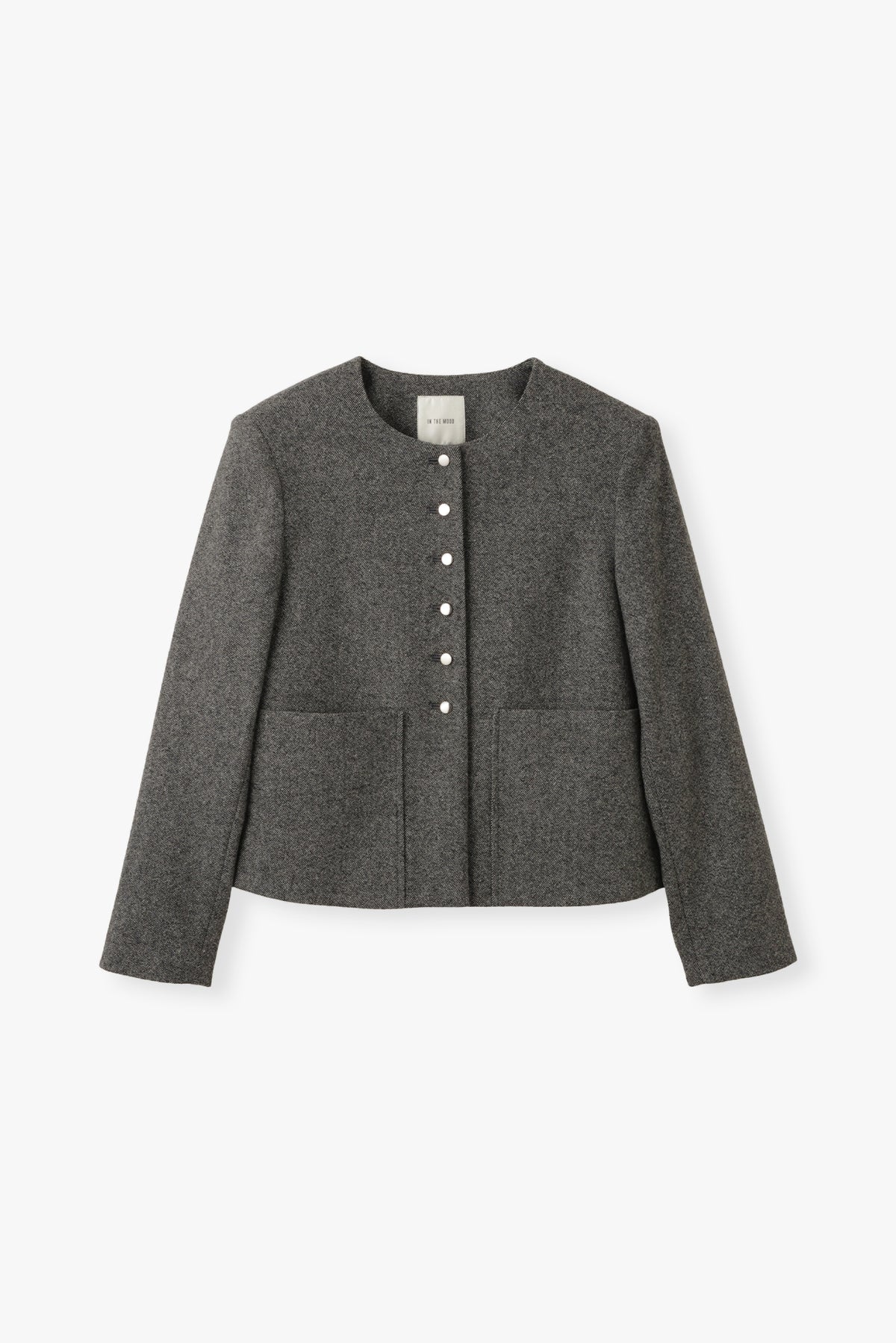 Knep Tweed Shiot Jacket / Dark Gray