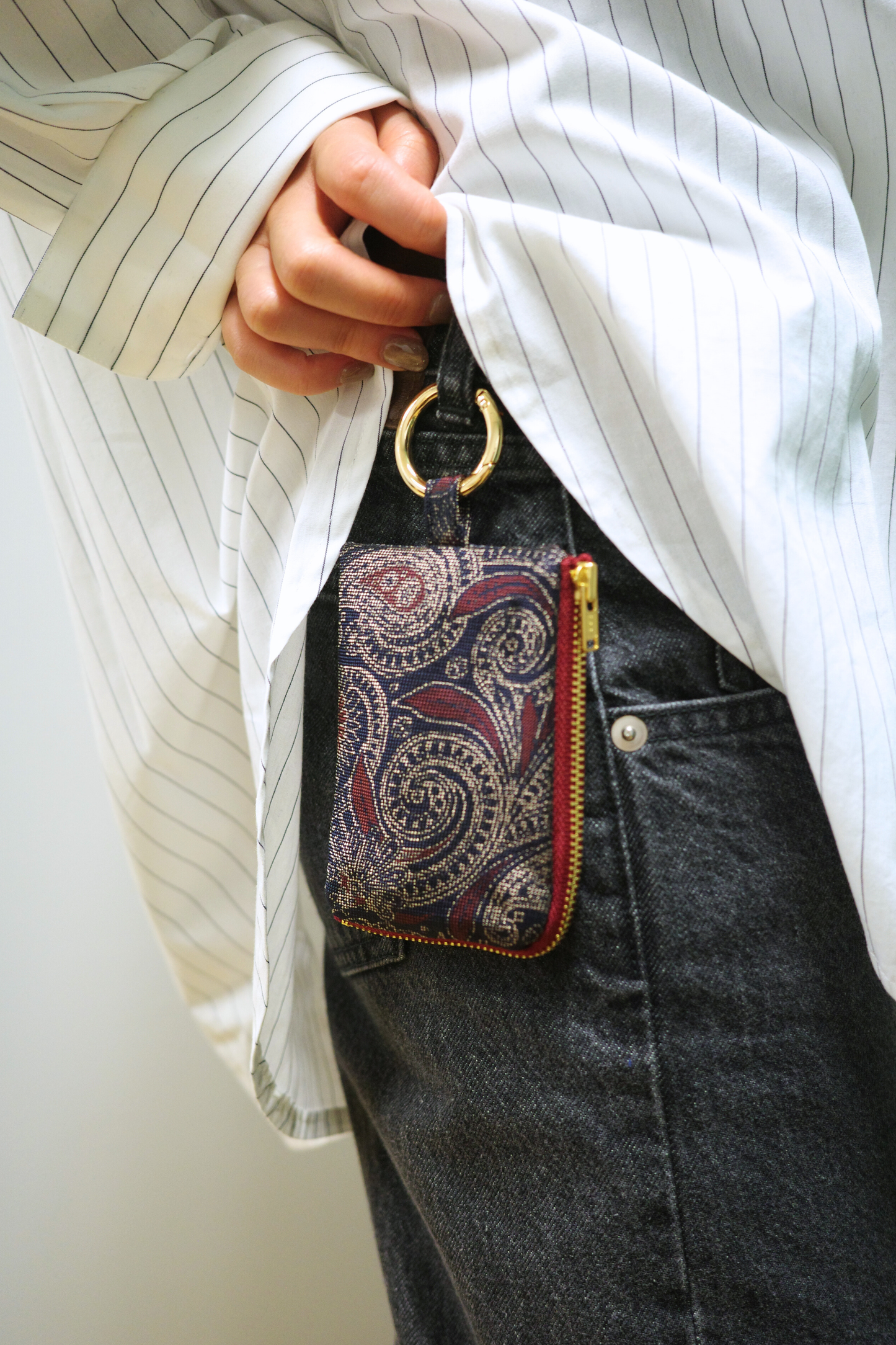 Tie Pouch / Paisley