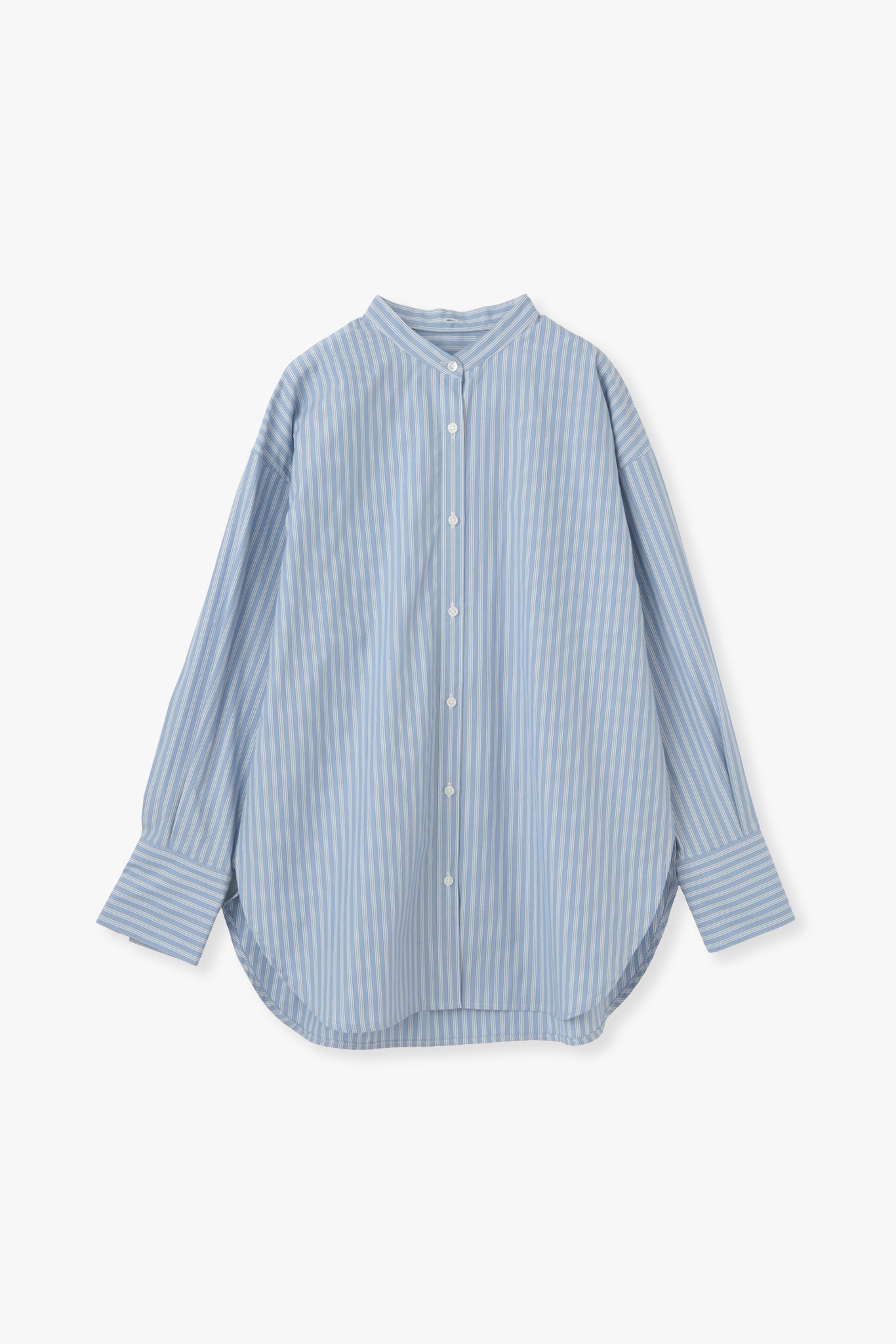 【PRE ORDER】2Way Stripe Shirt（Banshu-Ori）ーBLUE