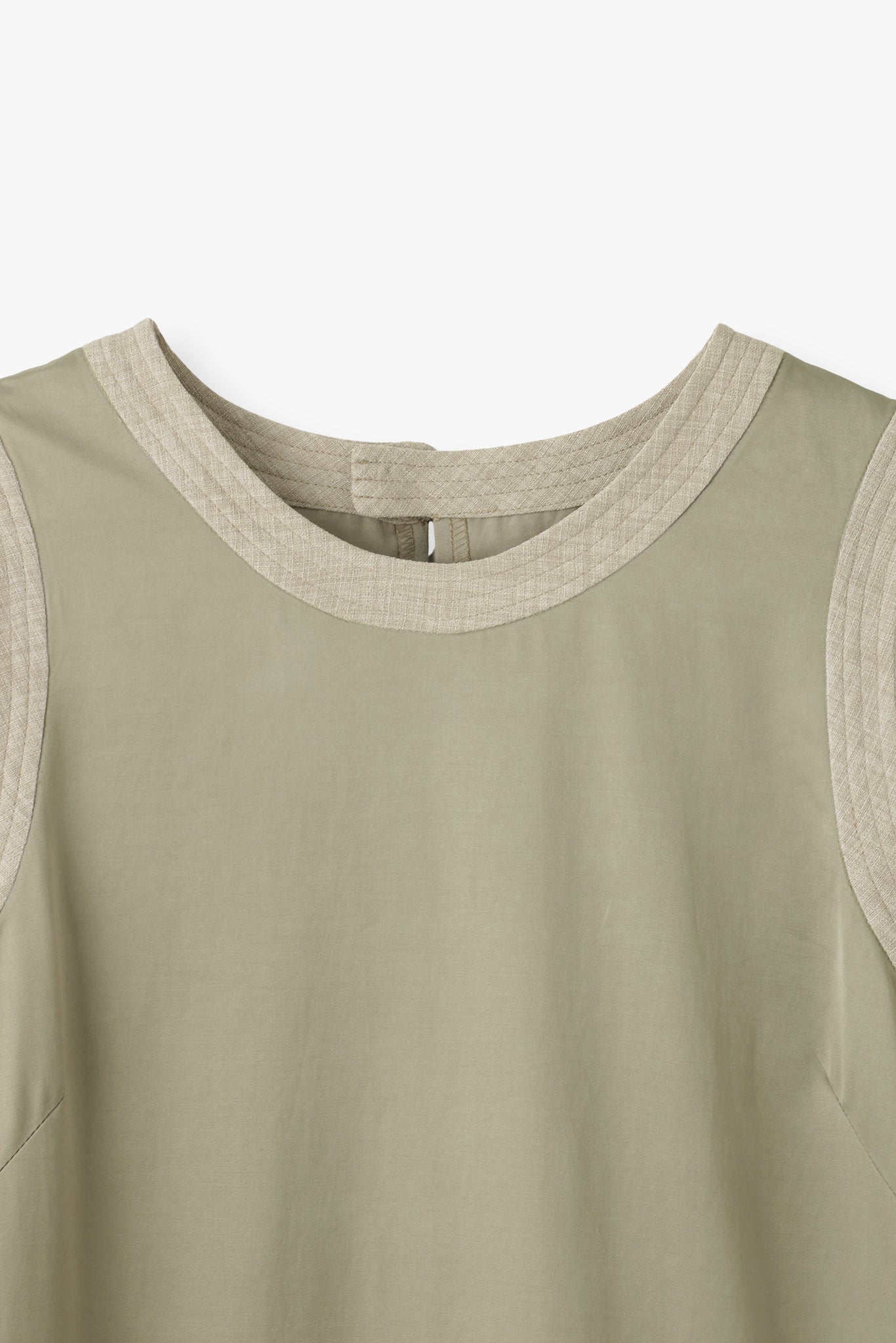 Cotton Satin Summer Dress