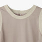 Cotton Satin Summer Dress / Khaki