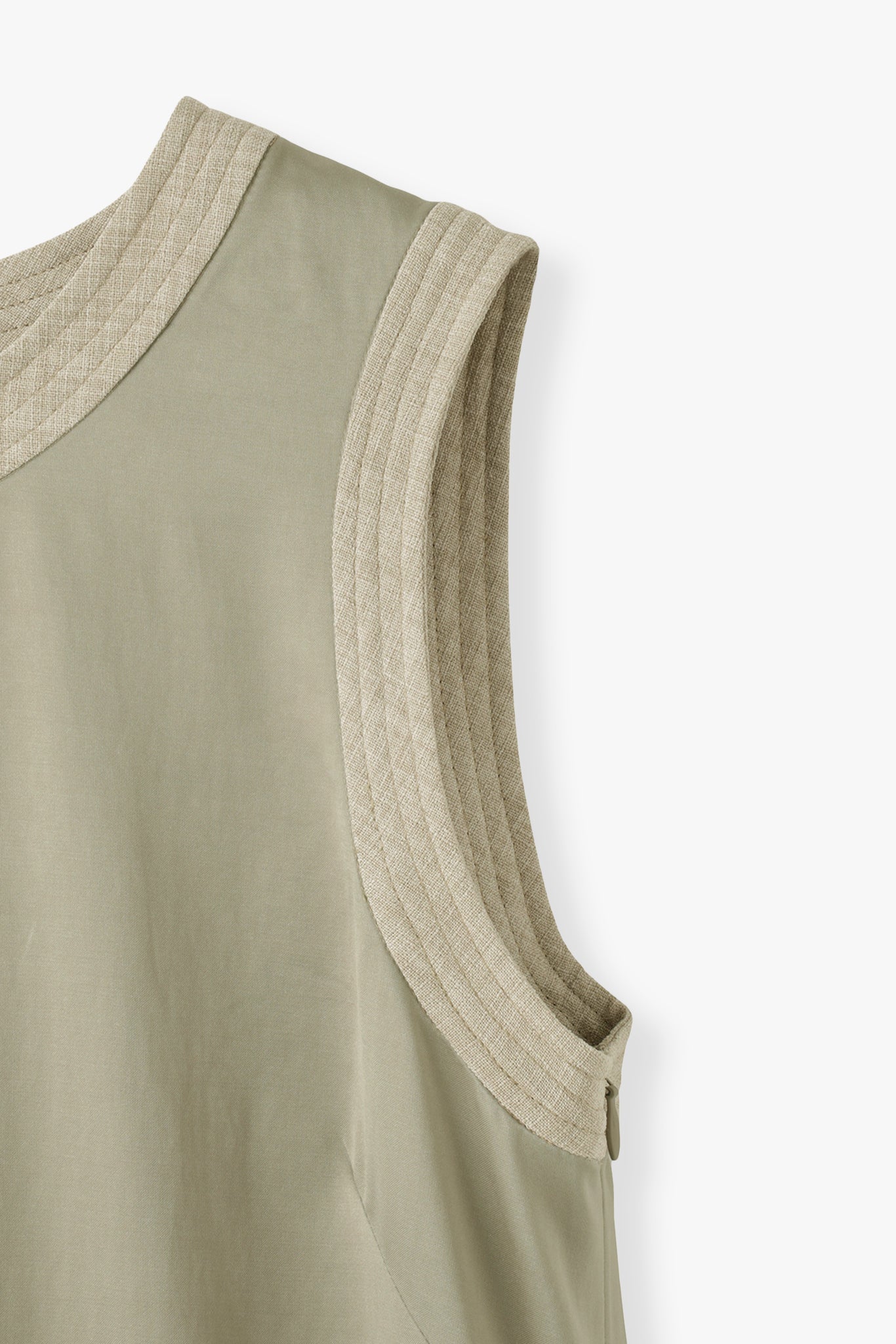 Cotton Satin Summer Dress