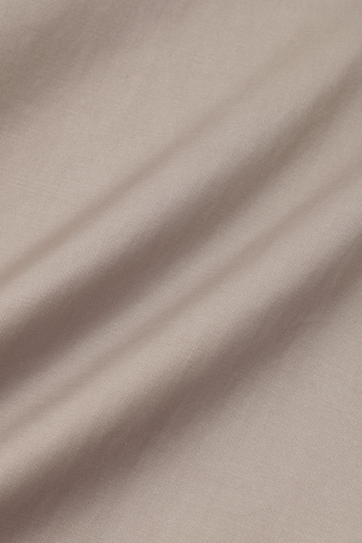 Cotton Satin Summer Dress / Khaki
