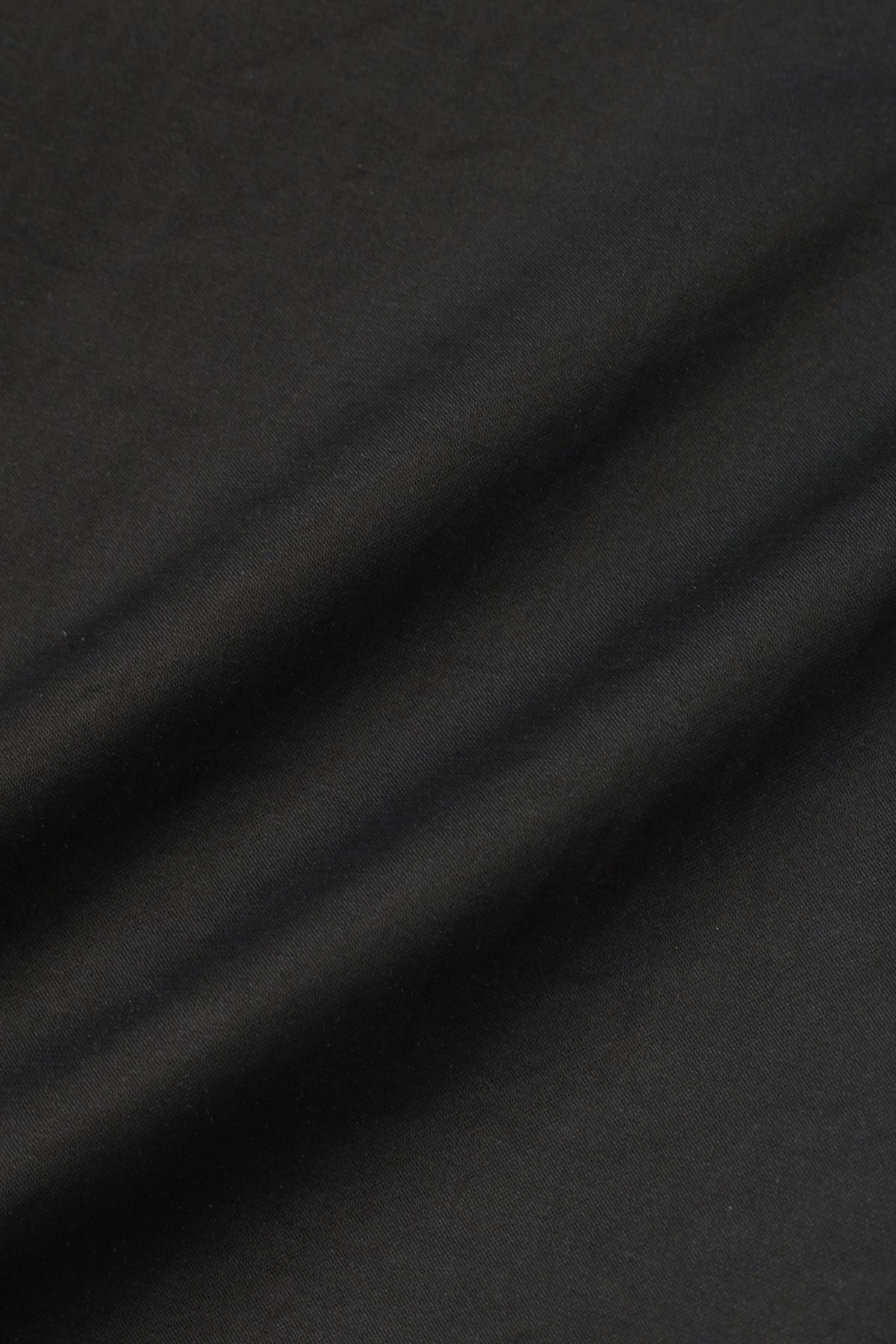Cotton Satin Summer Dress / Black