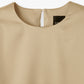 Satin Shoulderpad Blouse / Gold