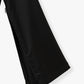 Satin Shoulderpad Blouse / Black