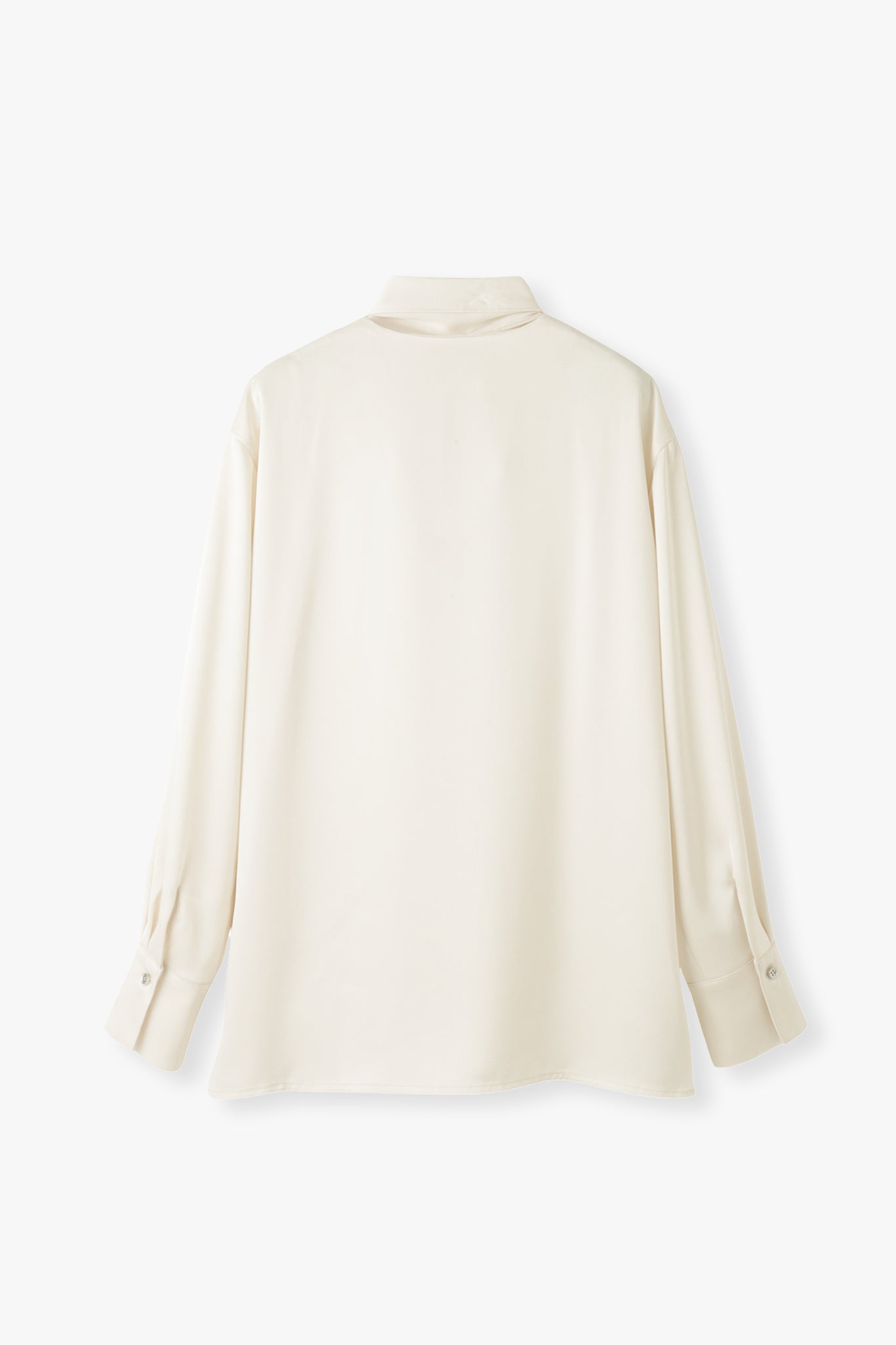 2way Bowtie Satin Blouse