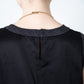 Cotton Satin Summer Dress / Black