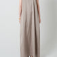 Cotton Satin Summer Dress / Khaki