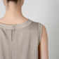 Cotton Satin Summer Dress / Khaki