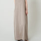 Cotton Satin Summer Dress / Khaki