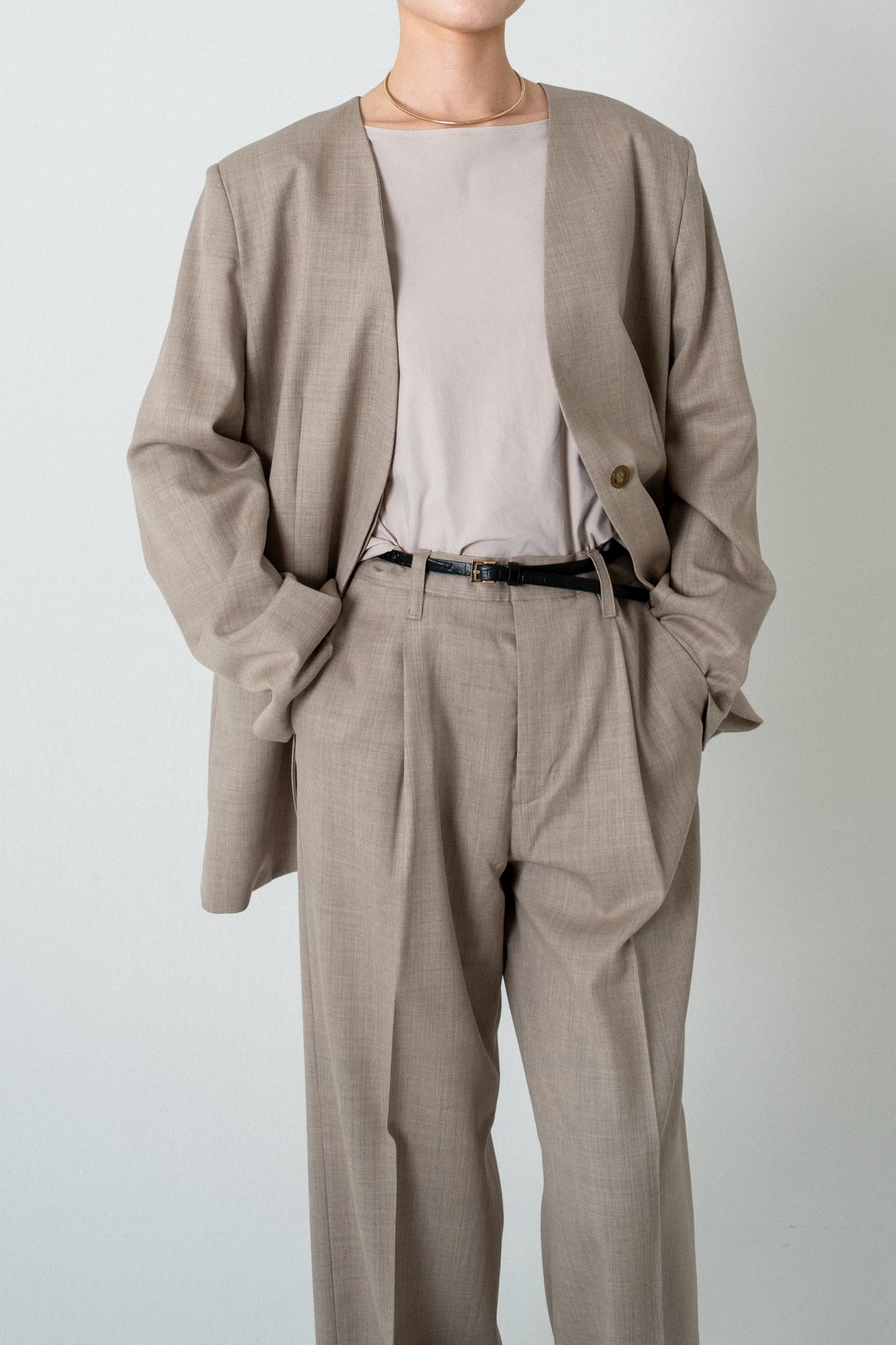 Wool Jacket / Beige