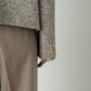 Fancy Tweed Short Jacket / Mix