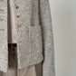 Fancy Tweed Short Jacket / Mix