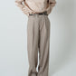 Satin Shoulderpad Blouse / Gold