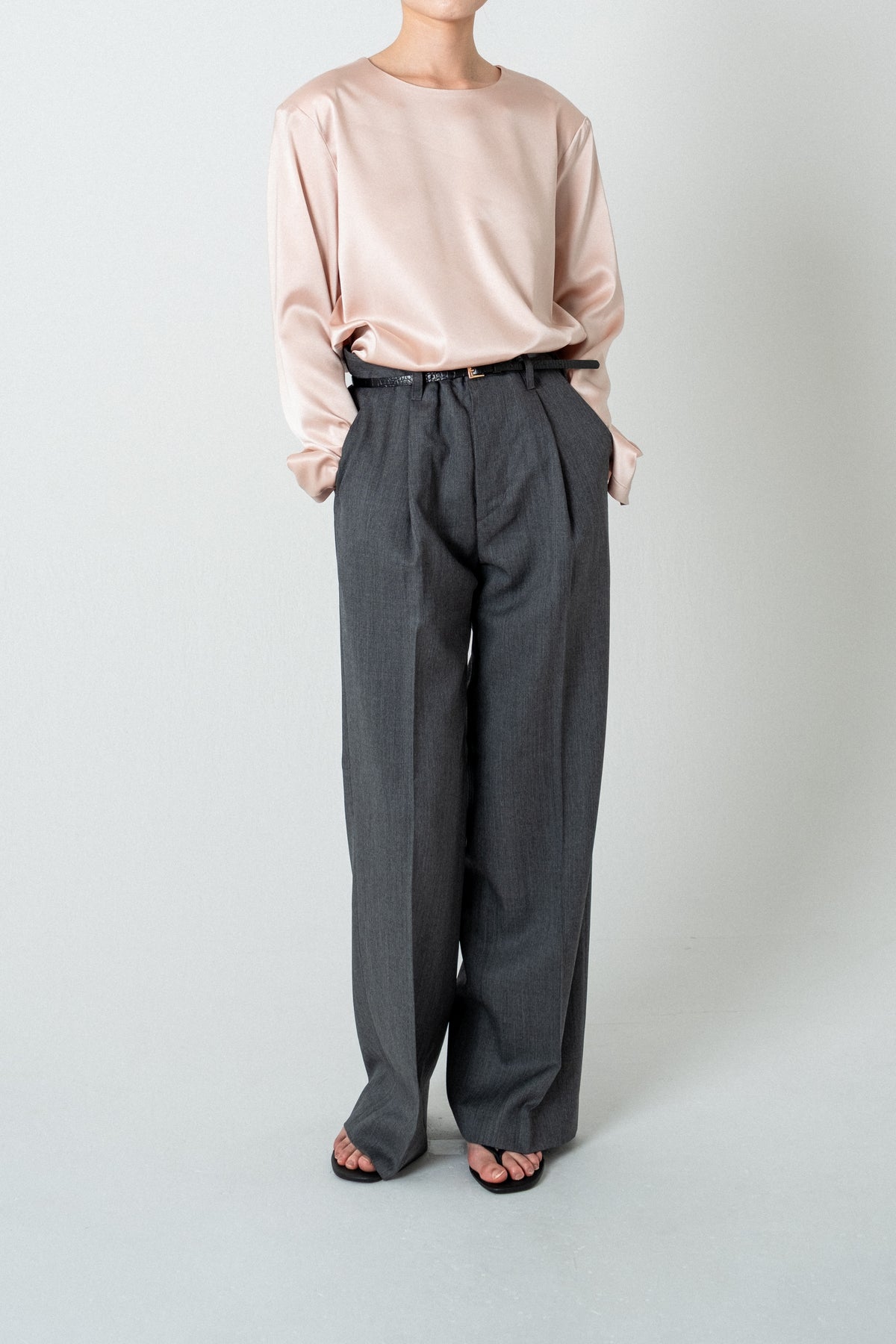 Wool Pants / Gray