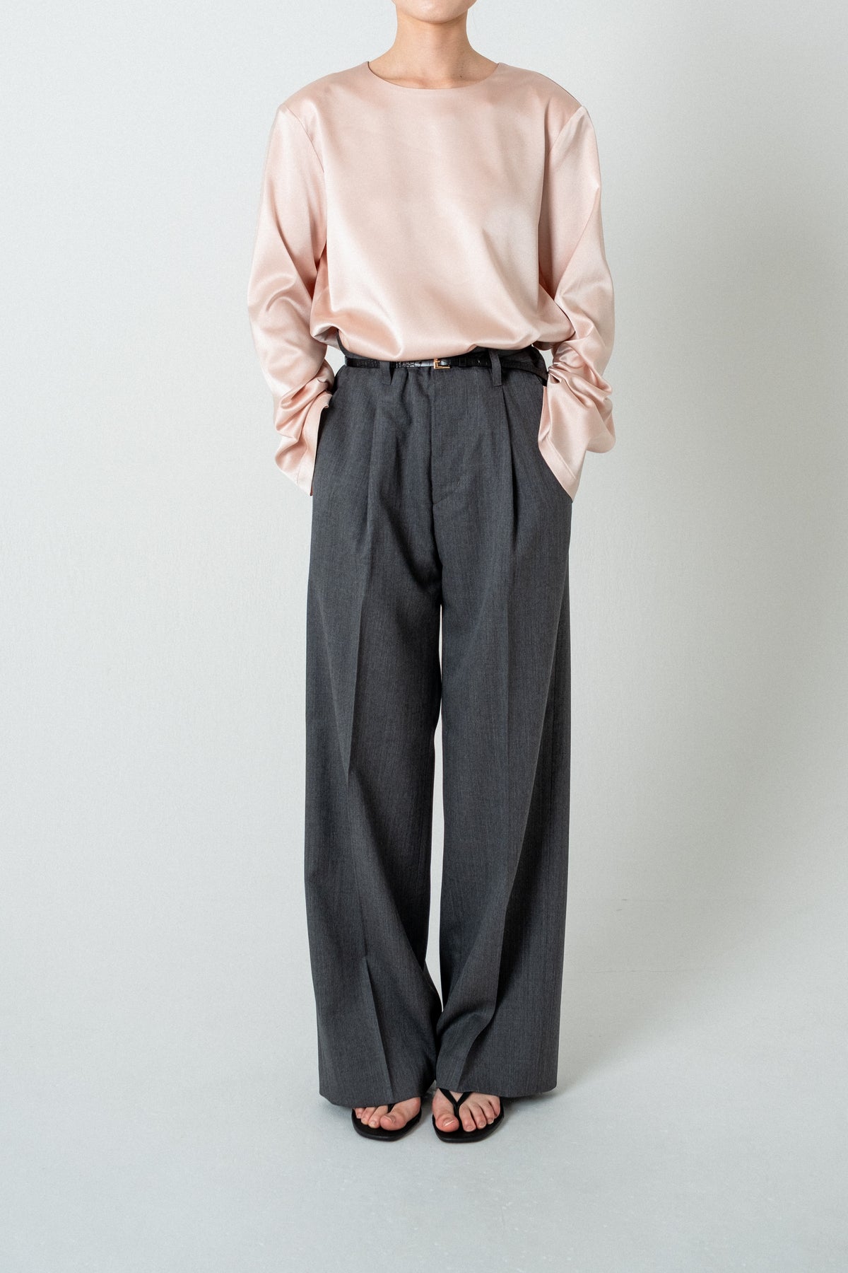 Wool Pants / Gray