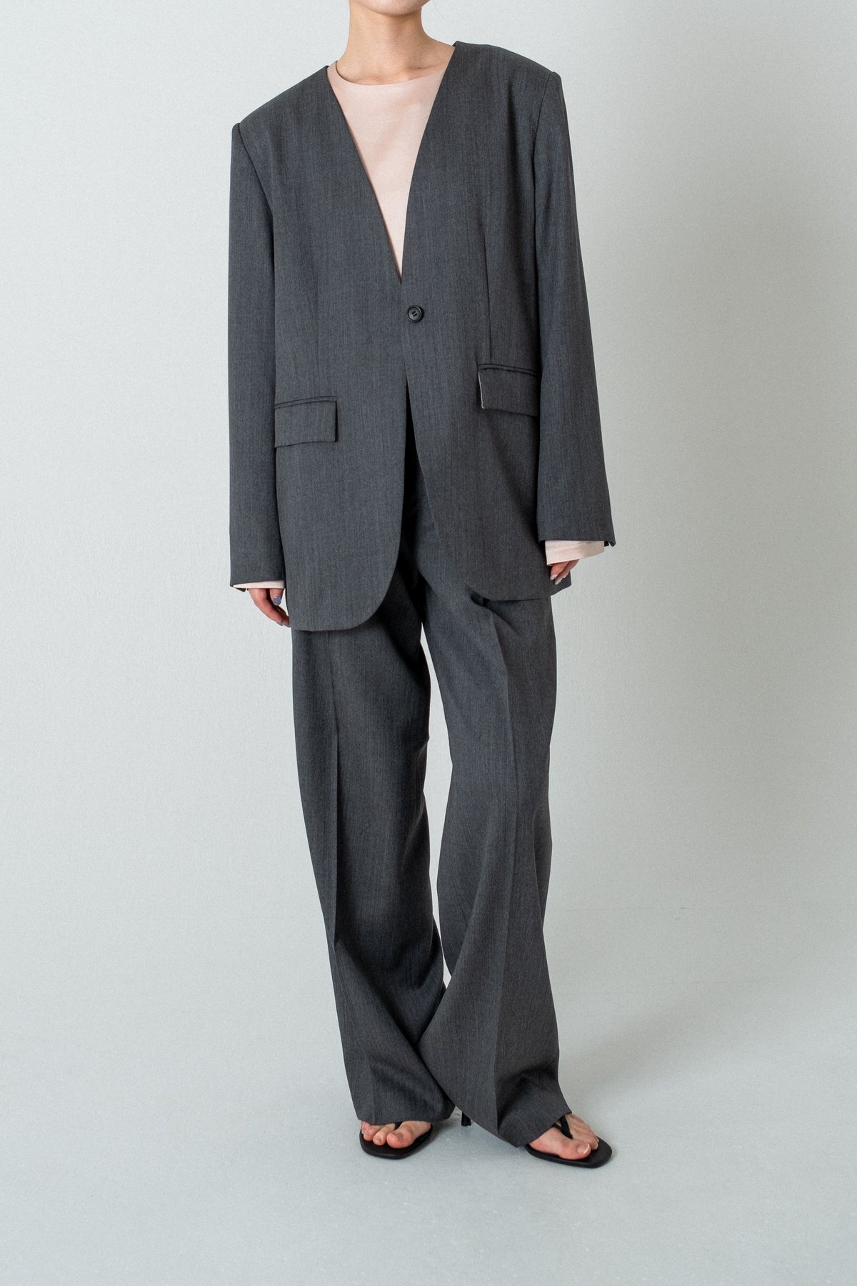 Wool Pants / Gray