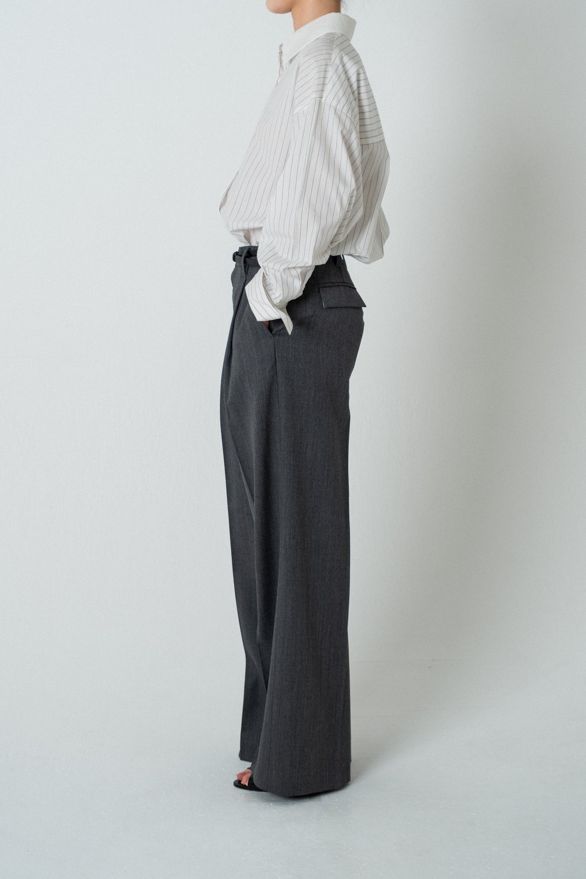 Wool Pants / Gray
