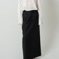 2way Bowtie Satin Blouse / White